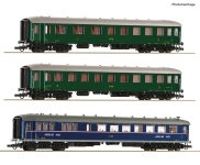 Roco 6200036 - H0 - 3-tlg. Set Schnellzugwagen, CSD, Ep. III-IV - Set 1